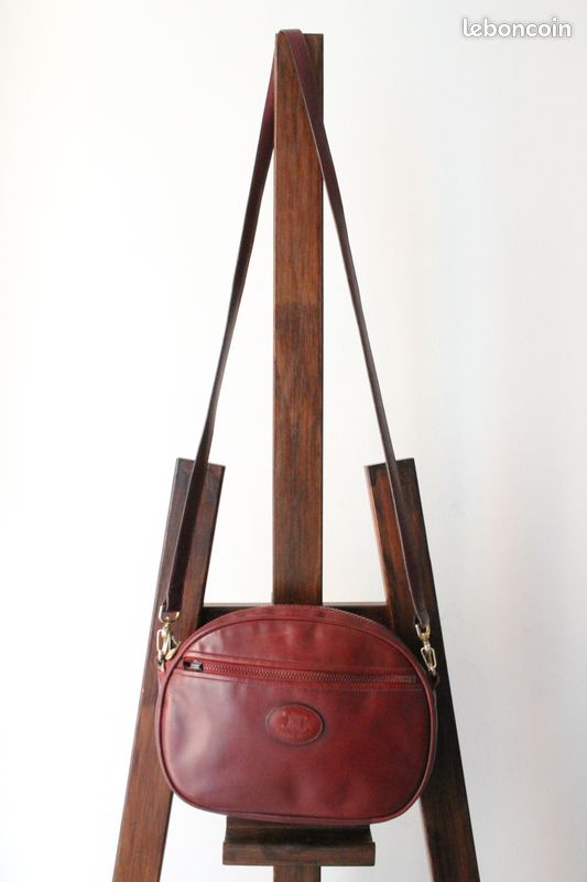 Céline sac à main modèle Triomphe vintage en cuir (image 1)