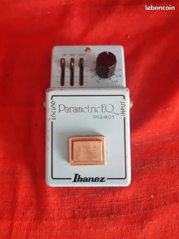 Pédale vintage parametric EQ Ibanez PQ401 - Instruments de musique 