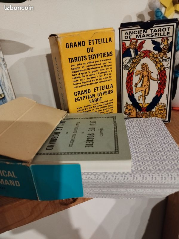 Jeu De Tarot Vintage Grimaud Paris Saint-Germain 1970 - Rare édition Collector