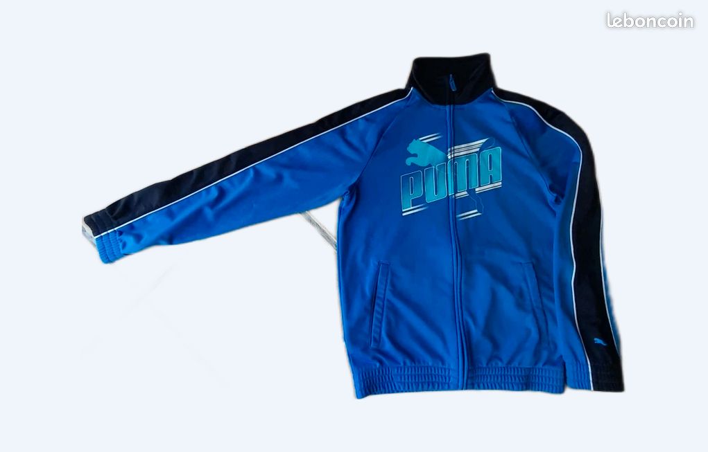 Veste zippées Puma enfant 12 ans
2 poches
Flocage parfait (image 1)