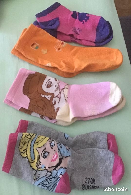 4 paires Chaussettes fille 27/30 (image 1)