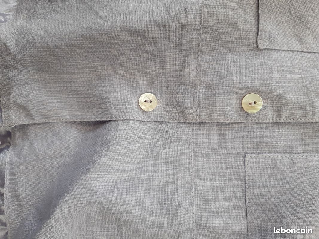 Veste ou chemise Féminité Paris, lilas taille 42 (image 8)