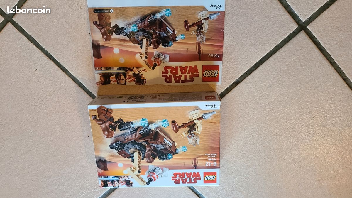 Lego star wars , boite vide et notice (image 3)
