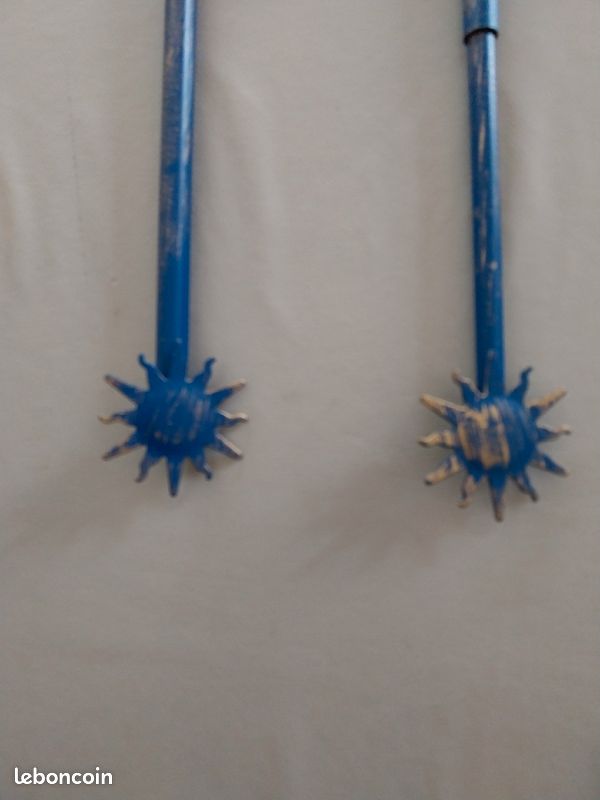 Tringles à rideaux métal fantaisie (image 2)