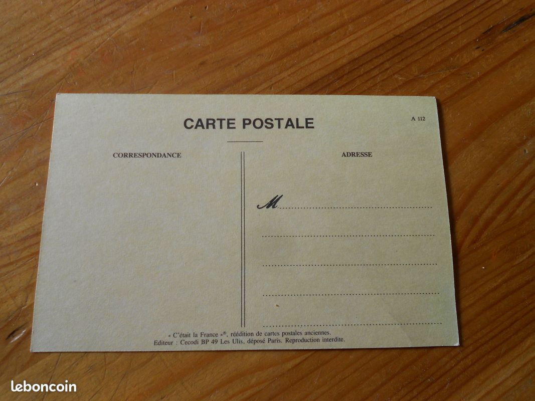 Un fardier (carte postale) (image 2)