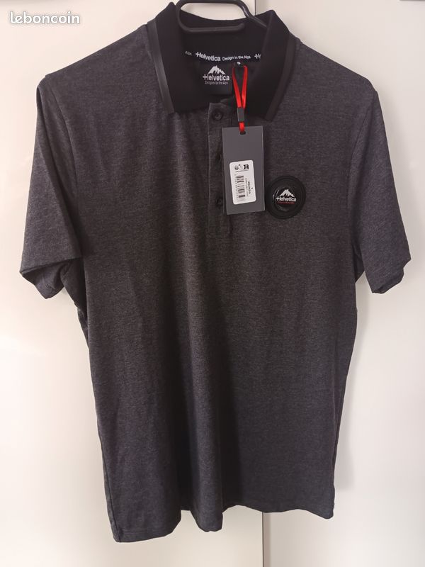 Helvetica polo gris (image 2)