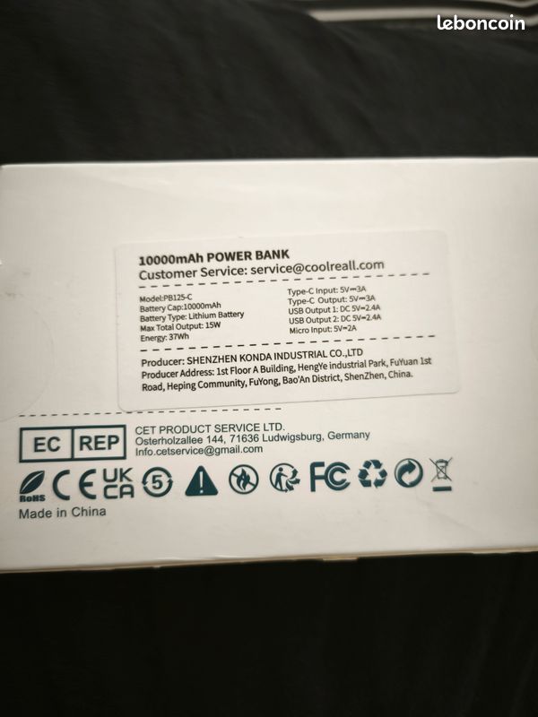 Batterie externe coolreal (image 5)