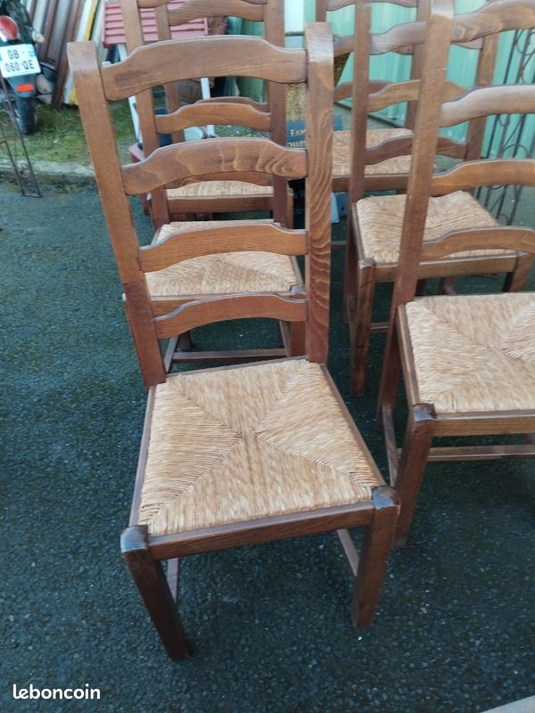Chaises pailles (image 2)