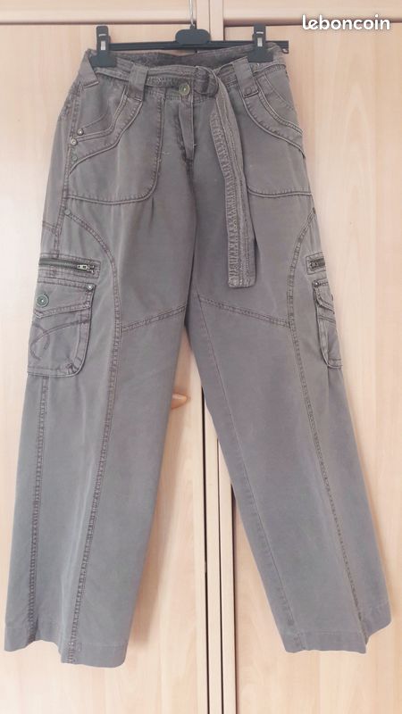 Pantalon casual femme T40 coton (image 2)