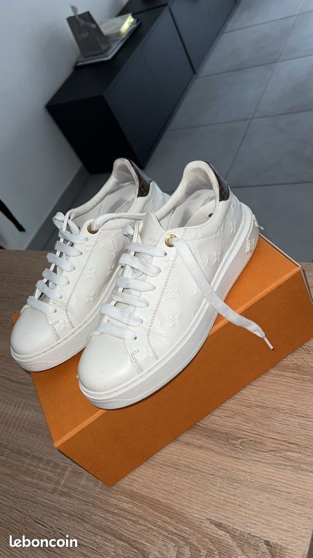 Basket Blanche Sneakers Basse Blanche Louis Vuitton Basket Homme