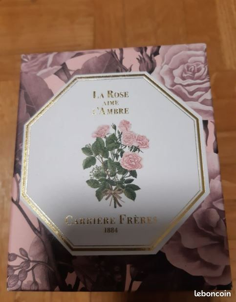 Bougie Carrière Frères 'La Rose aime l Ambre (image 1)