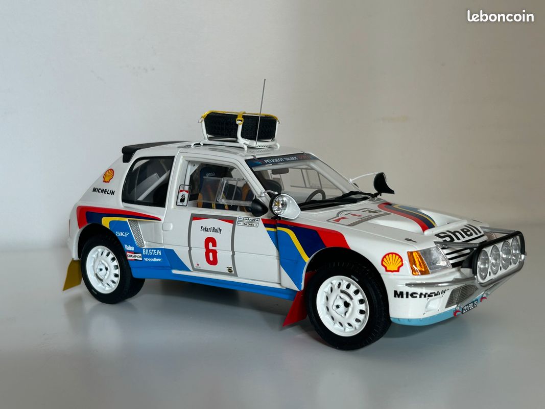 Peugeot 205 T16 (série 200) Blanc Nacré 1984 - OTTO Models