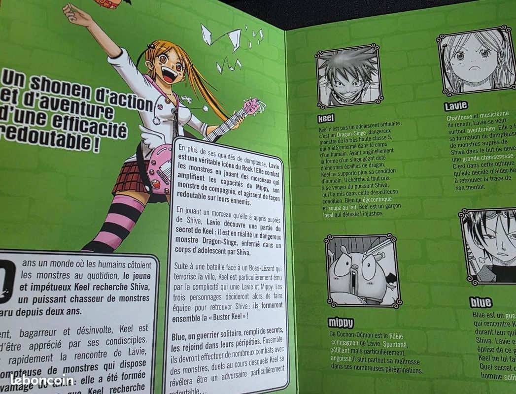 Buster Keel - Dossier de presse Kana - Kit manga (image 2)