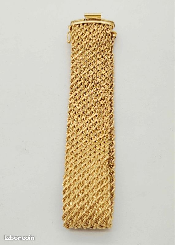 Bracelet en or jaune 18 carats (image 2)