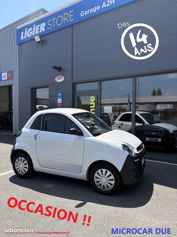 A2H VOITURE SANS PERMIS Occasion Microcar Dué (image 1)