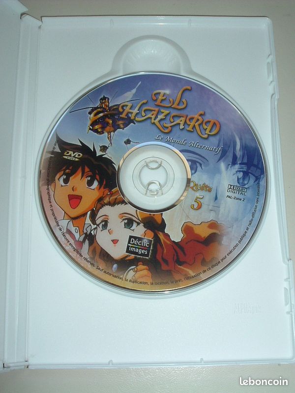 Coffret de 5 DVD El Hazard Le Monde Alternatif (image 16)