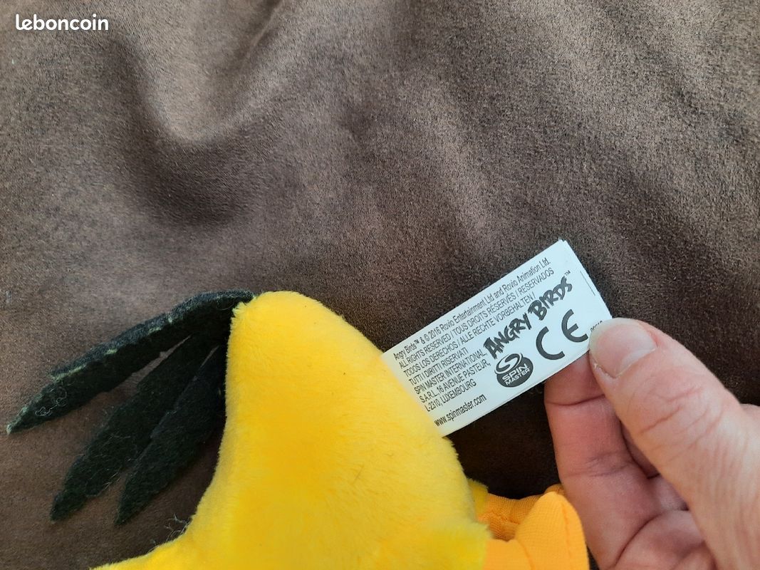 Peluche Chuck de chez Angry Birds neuve (image 5)