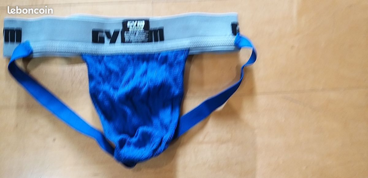 Jock Strap En Cuir Véritable MicheleX MXL412 – Noir, Taille élastique, Look Viril