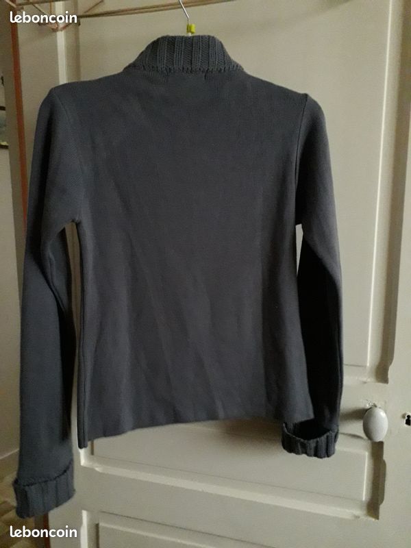 Pull mauve neuf Col roulé Jennyfer T40 (image 2)