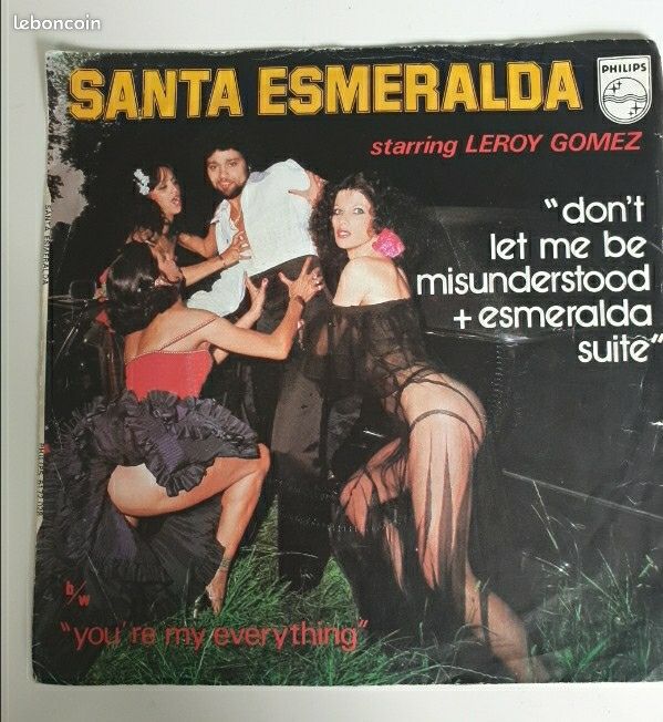 Vinyl 45 tour SANTA ESMERALDA (image 1)