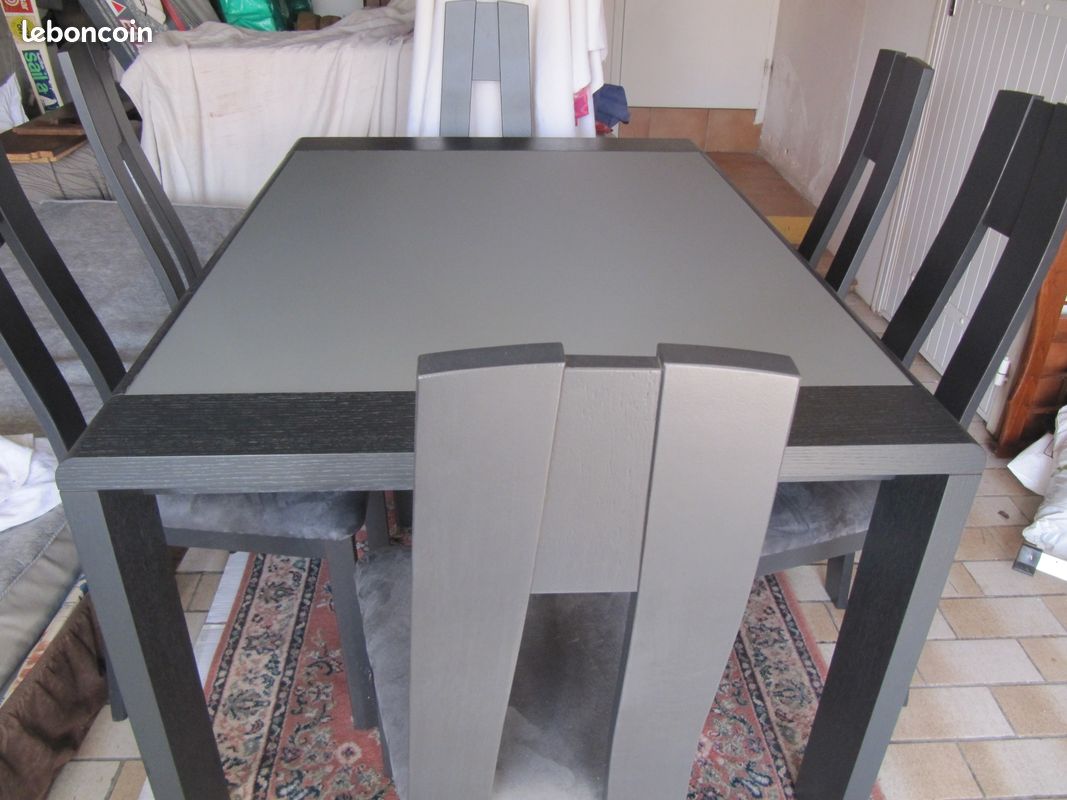 Table + 6 chaises bel ensemble (image 1)