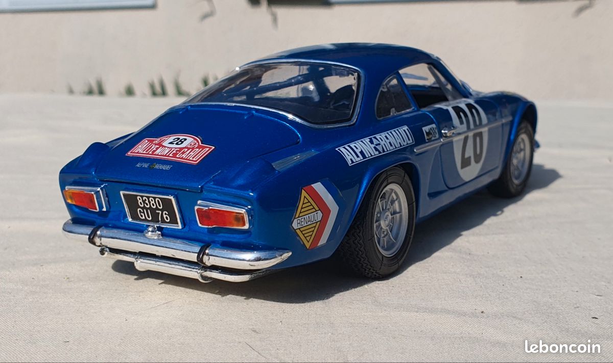 Maisto 1/18 Alpine Renault 1600S 1971 - Miniature En Boîte (Occasion)