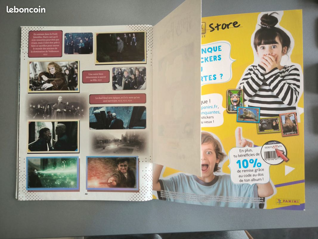 Collection Album Panini Harry Potter La Magie des Films (image 8)