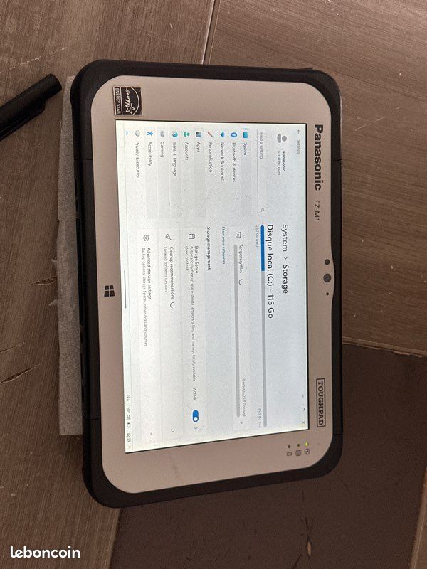 Panasonic Toughpad FZ-G1 – Tablette durcie pro BTP / diagnostic (image 5)