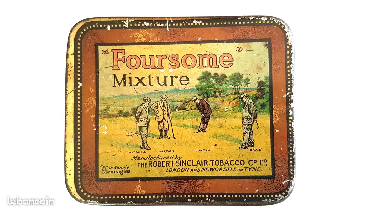 the robert sinclair tobacco company Boite a tabac vide foursome mixture de robert sinclair