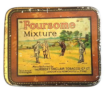 Boite a tabac vide foursome mixture de robert sinclair