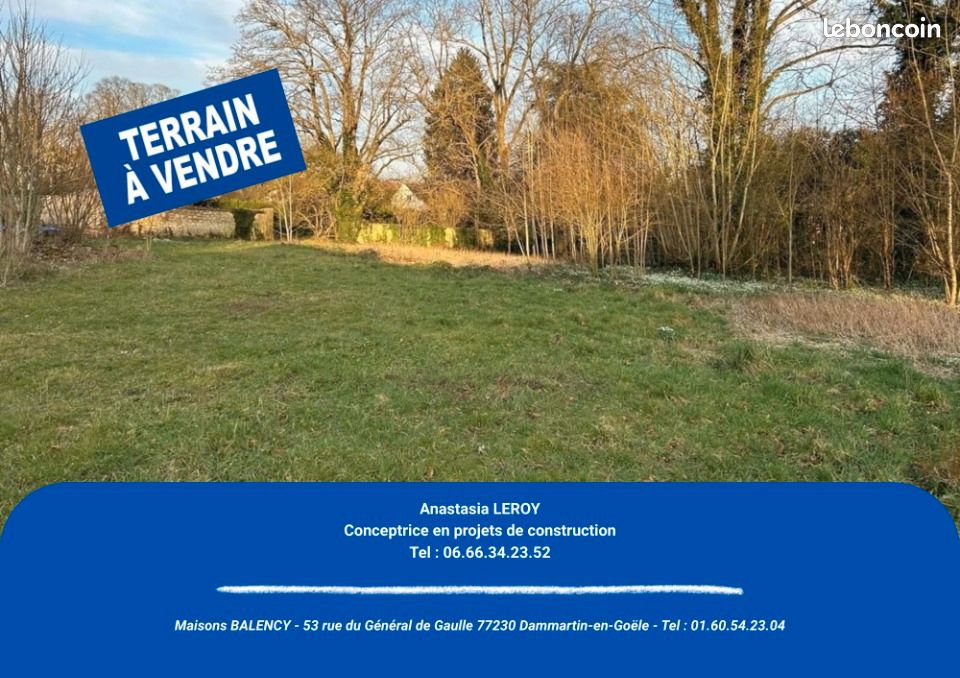 Terrain 355 m² Dammartin En Goele · à Dammartin-en-Goële · 125 000 €