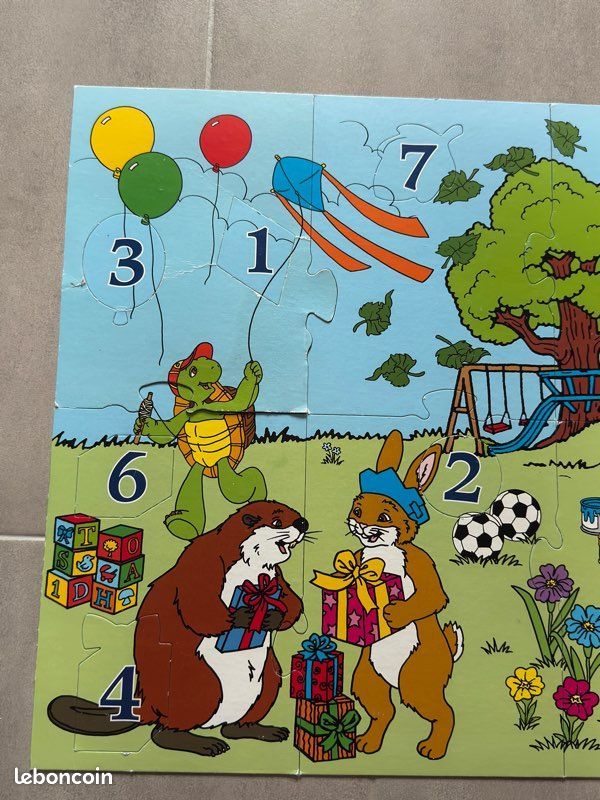 Puzzle chiffres avec Franklin (image 3)