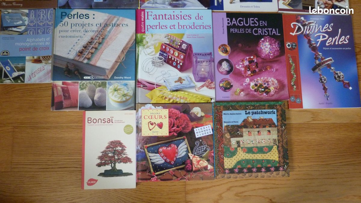 Livres Loisirs Créatifs Mosaïques, Perles, Point de Croix, Créations Florales, Patchwork... (image 2)