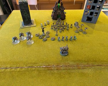 5 Immortels Nécrons – Warhammer 40K – Figurines Plastique – P-00IRB