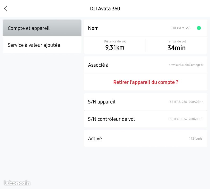 Dji avata 360 drone 3 batterie dji care sans telecommande (image 4)