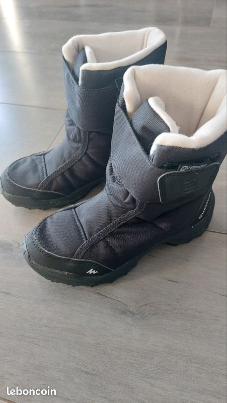Bottes de neige decathlon quechua taille 31 (image 3)