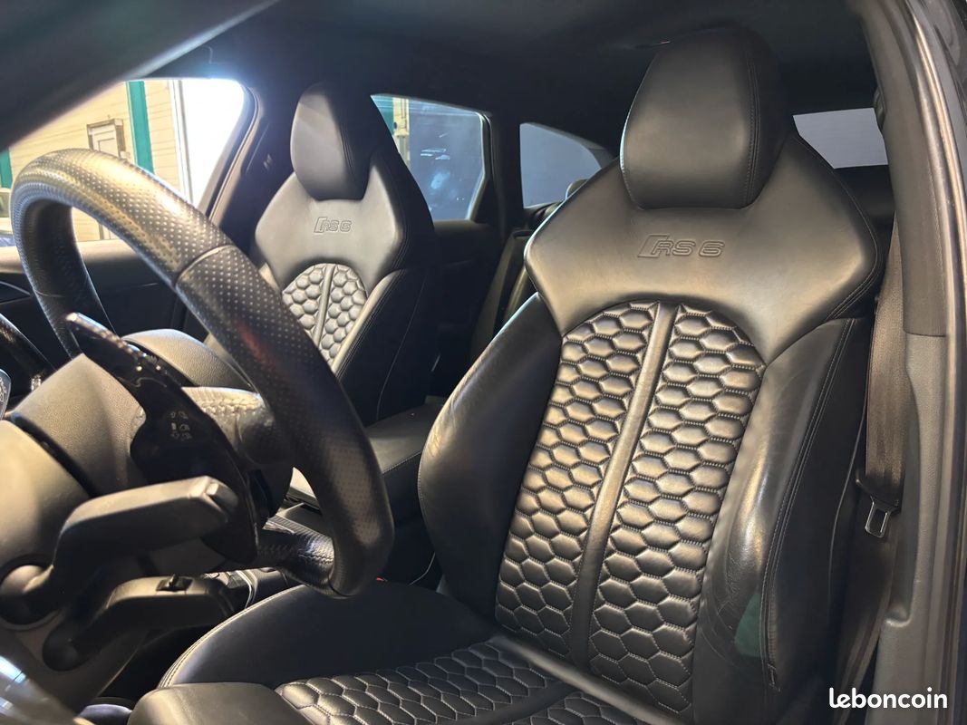 AUDI RS6 Avant V8 TFSI Quattro - Pack Carbon - Carnet et Suivi complet - GARANTIE 12 MOIS (image 10)