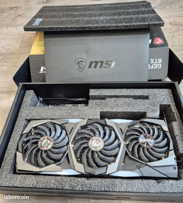 Carte Graphique MSI GeForce RTX 2080 Gaming X Trio - Reconditionnée