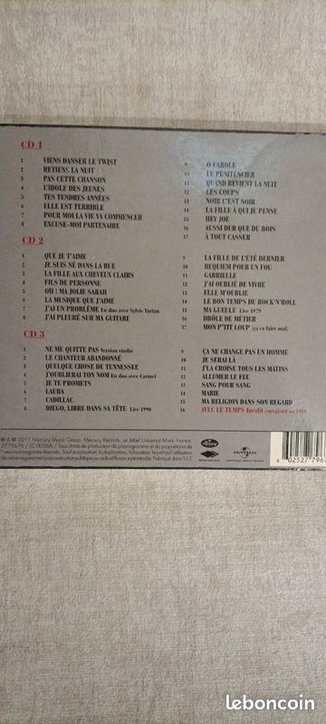 Triple album de Johnny (image 3)