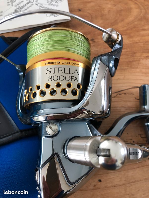 moulinet shimano stella 8000 fa Moulinet Shimano Stella 8000FA