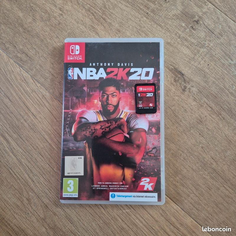 Jeux switch NBA 2K20 Jeux vidéo
