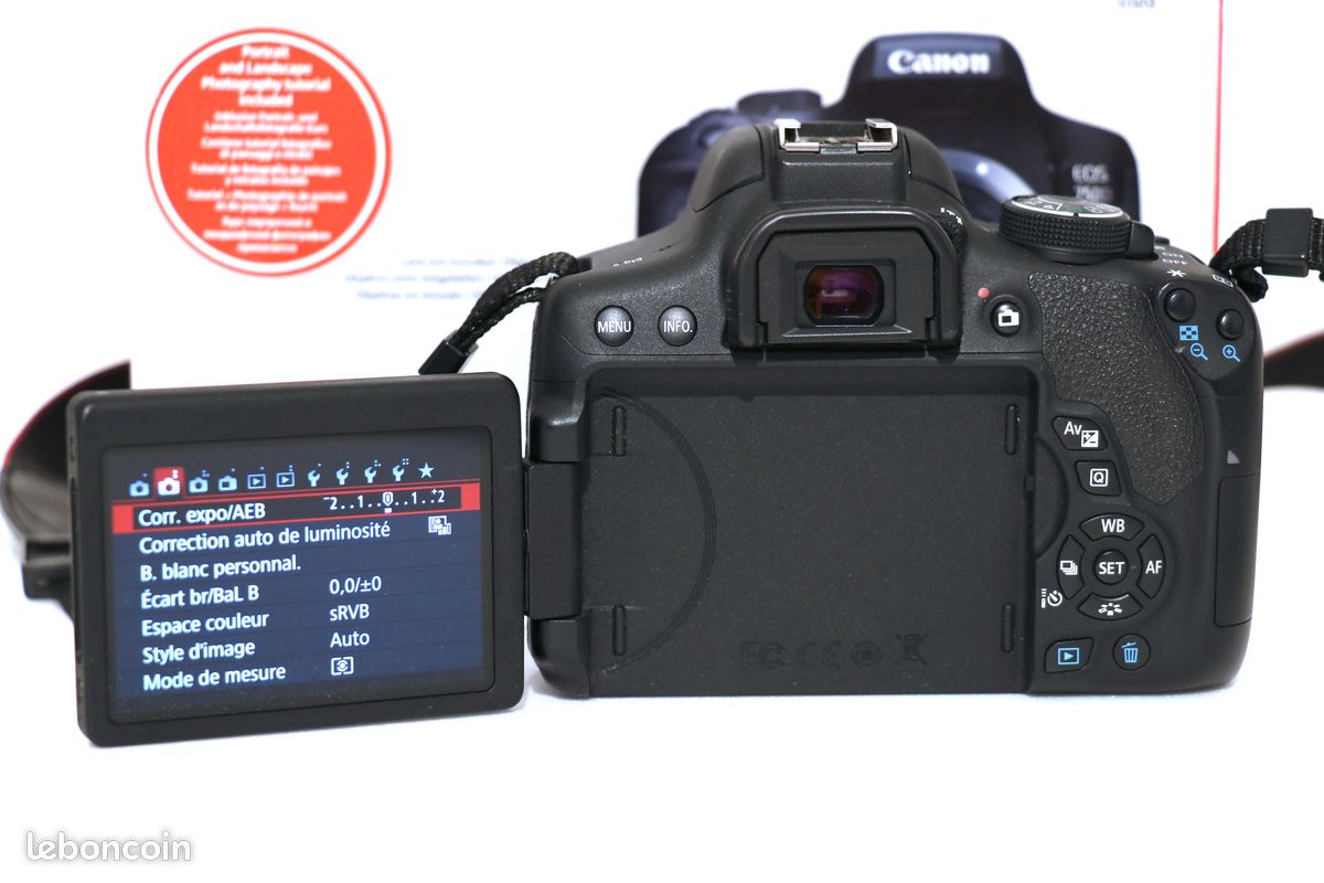 Canon EOS 750D (boitier nu) (image 4)
