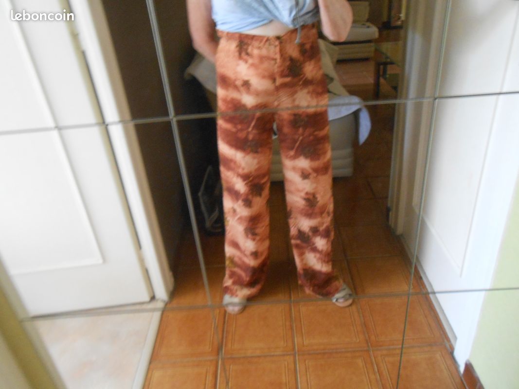 Lot 2 pantalons fluide pour ete femme (image 2)