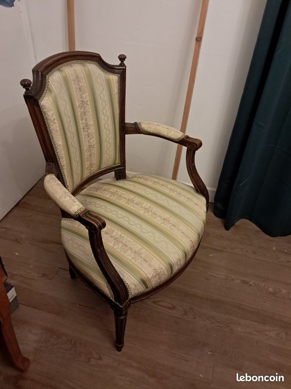Fauteuil Cabriolet LOUIS XVI (image 2)
