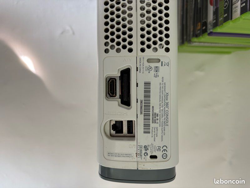 🎮 Xbox 360 blanche + 20 jeux + 2 manettes – lot complet – collection personnelle (image 4)