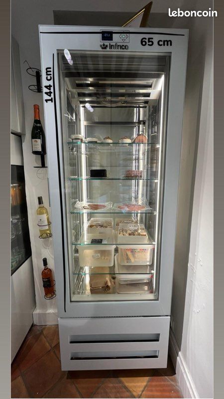 Armoire réfrigérée négative vitrée (image 1)