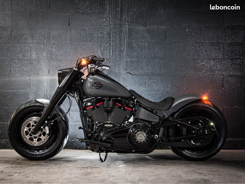 Harley-davidson fat boy 114 – préparation melk motorcycles – état neuf – 1 800 km (image 6)