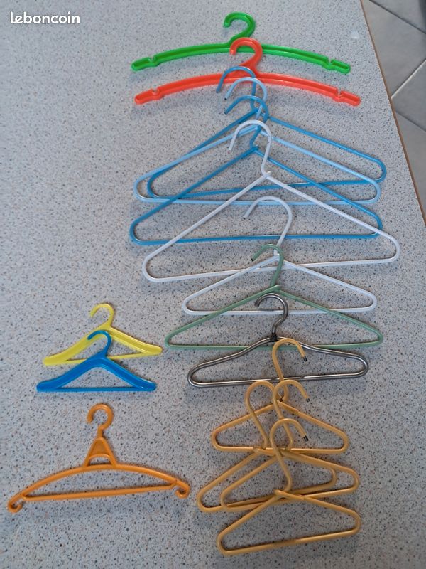 Lot De 10 Cintres En Bois De 15 Cm Pour Poupées BJD SD13 Et Uncle