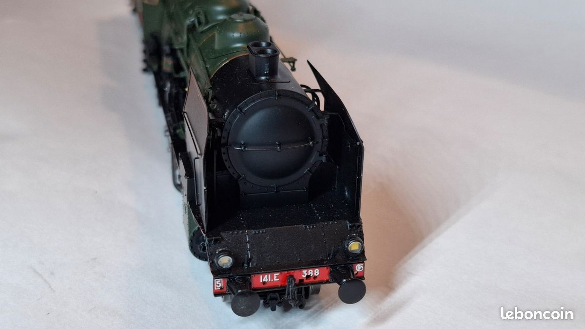 Locomotive Vapeur REE Modèles 141 E 388 SNCF MB-051 - Échelle HO - Neuf Rare