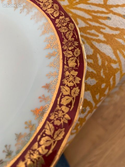 Service assiettes en porcelaine de Limoges (image 7)